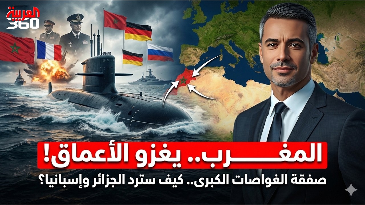 المغرب يغزو أعماق البحر : غواصات المغرب تقلب موازين القوى في شمال أفريقيا… من المستهدف؟