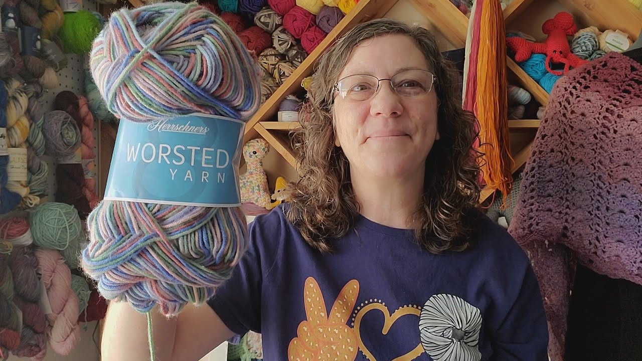 Crochet Finished Projects with Herrschners Worsted Yarn