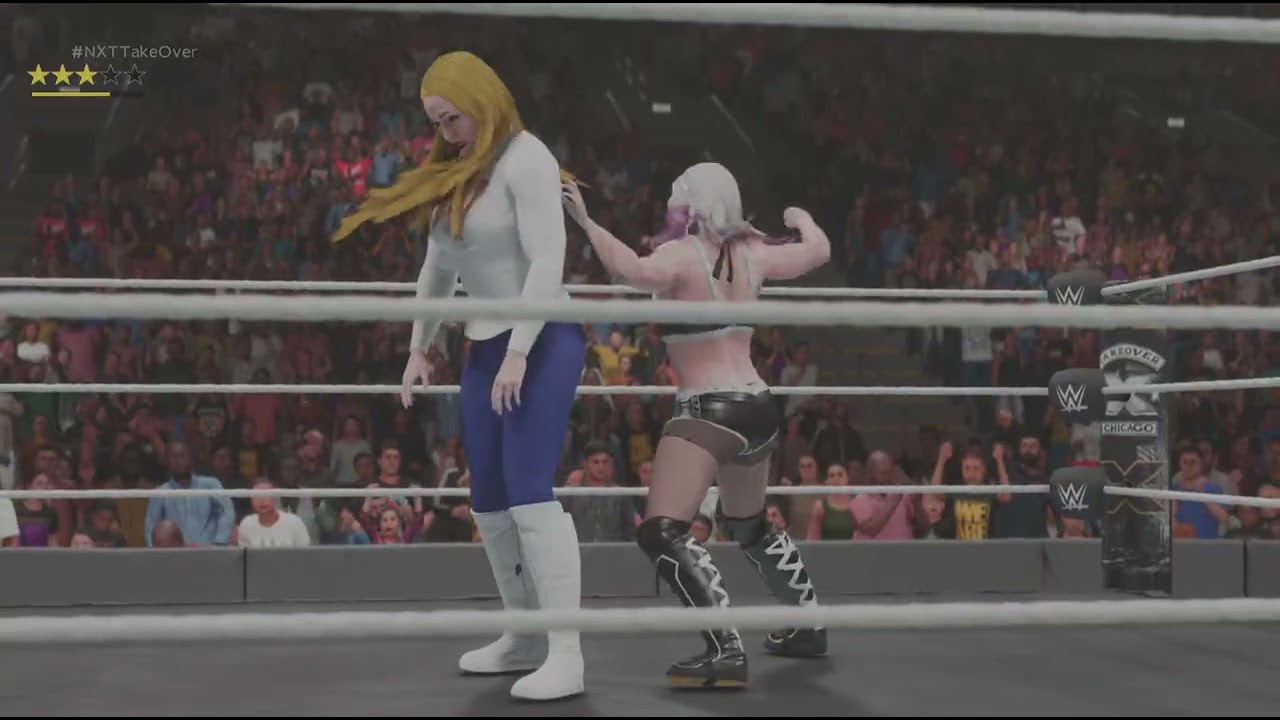 WWE 2K19: Alexia Bliss Low blow To Power Girl