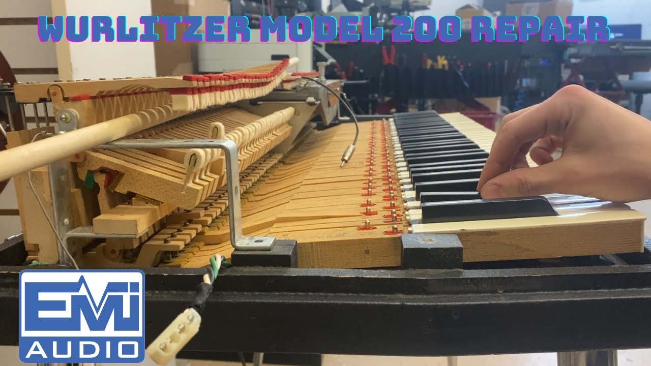 Wurlitzer Model 200 Restoration at the EMI Audio Repair Department