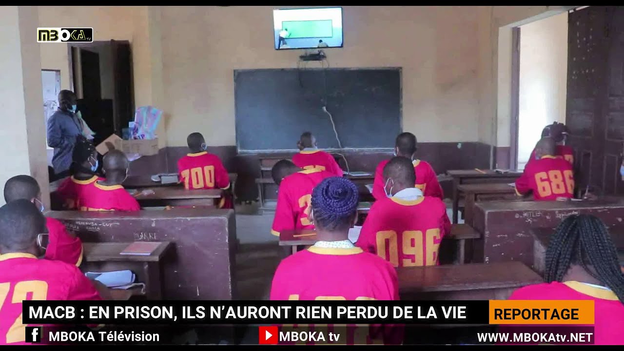 Maison d'Arrêt de Brazzaville : En prison, ils n'auront rien perdu de la vie.