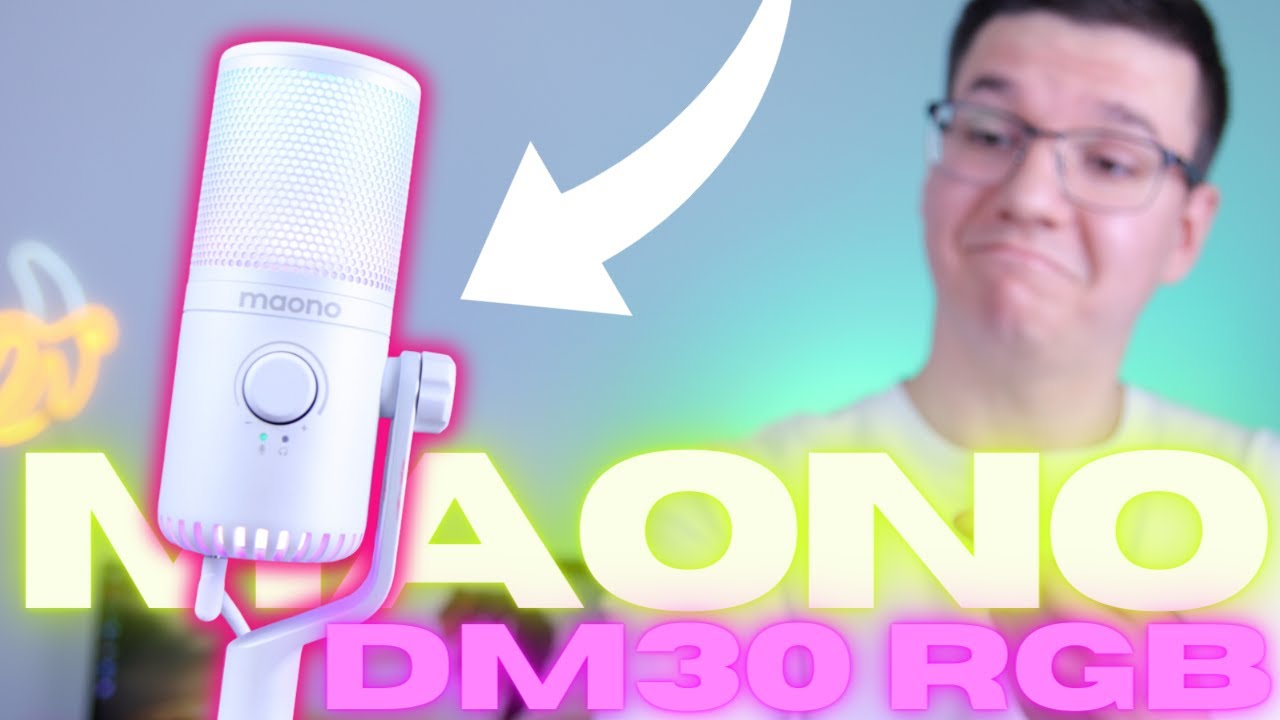 NAJŁADNIEJSZY mikrofon? Maono DM30 RGB