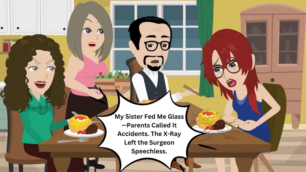 My Sister Fed Me Glass—Parents Called It Accidents. The X-Ray Left the Surgeon Speechless.