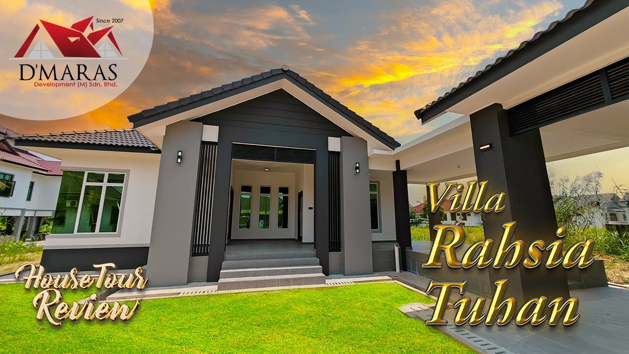 HOUSE TOUR VILLA RAHSIA TUHAN | Banglo 5 Bilik 3 Tandas