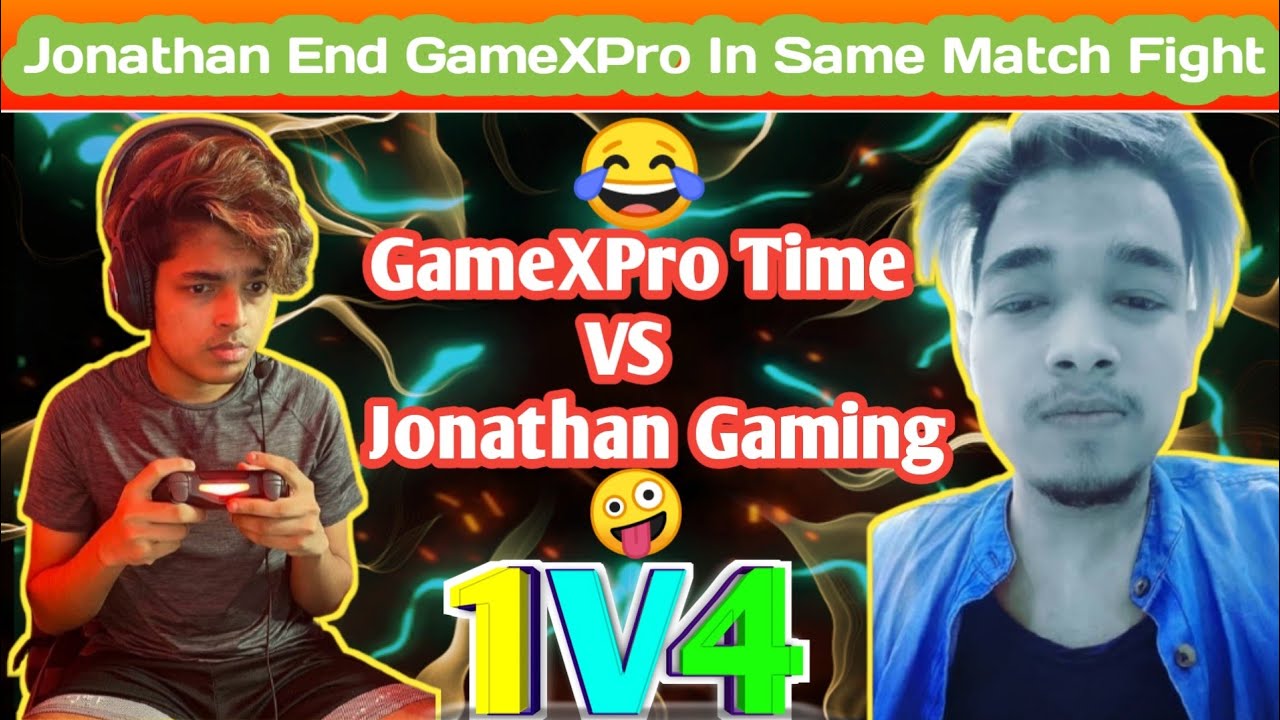 GameXPro End Jonathan Gaming In Same Match Jonathan VS GameXPro  On Stream BGMI #gamexpro #jonathan