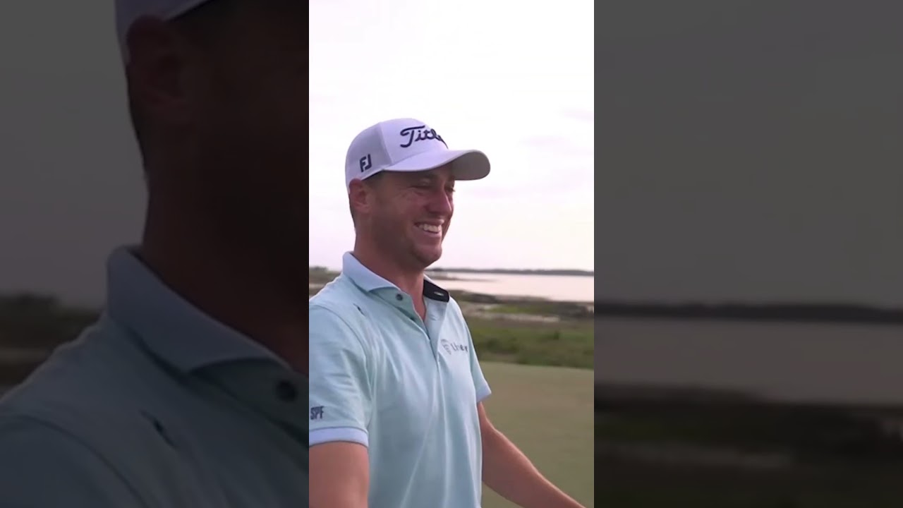 Look how much it means to Justin Thomas & his family after his RBC Heritage win! 😅🏆 #shorts