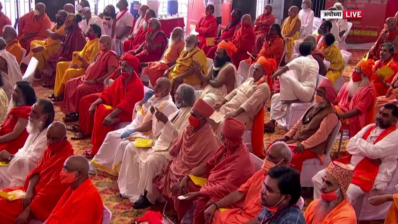 Indian PM Modi centre stage at flashpoint Hindu temple ceremony | AFP