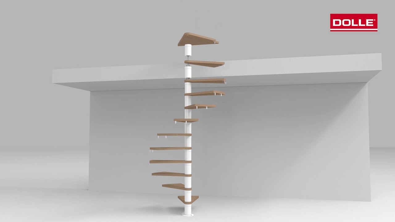 Montagevideo Spindeltreppe DOLLE Montreal