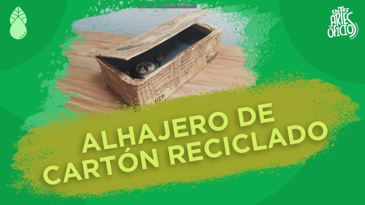 Alhajero de cart&oacute;n reciclado