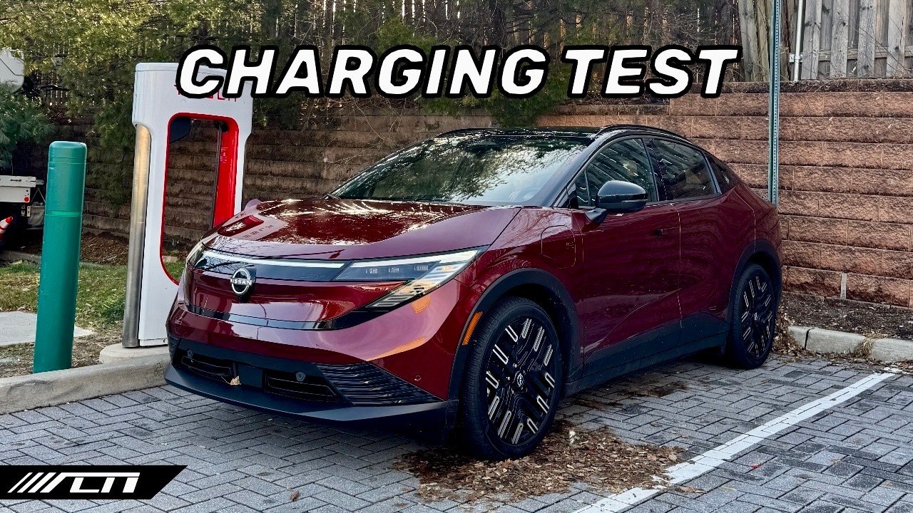 Тест быстрой зарядки Nissan Leaf 2026 /// Реальные условия 0-80%