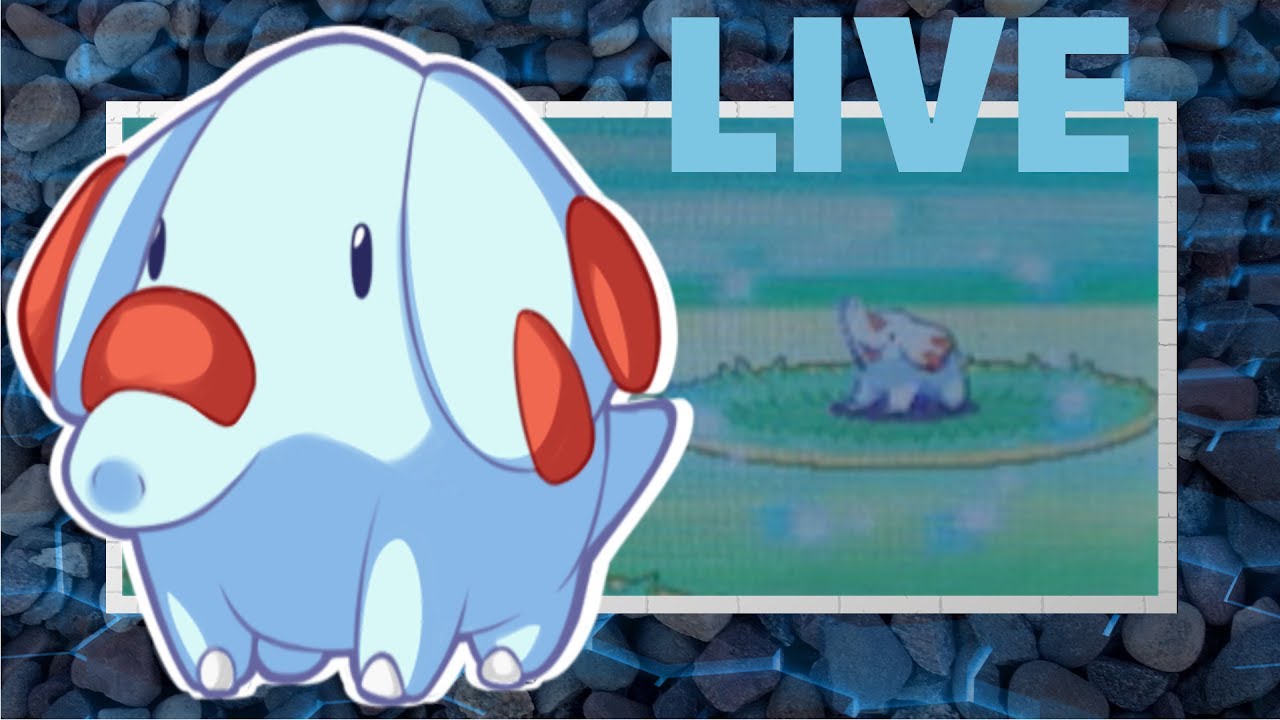Live Shiny Phanpy in Pokemon Heartgold After ??? REs