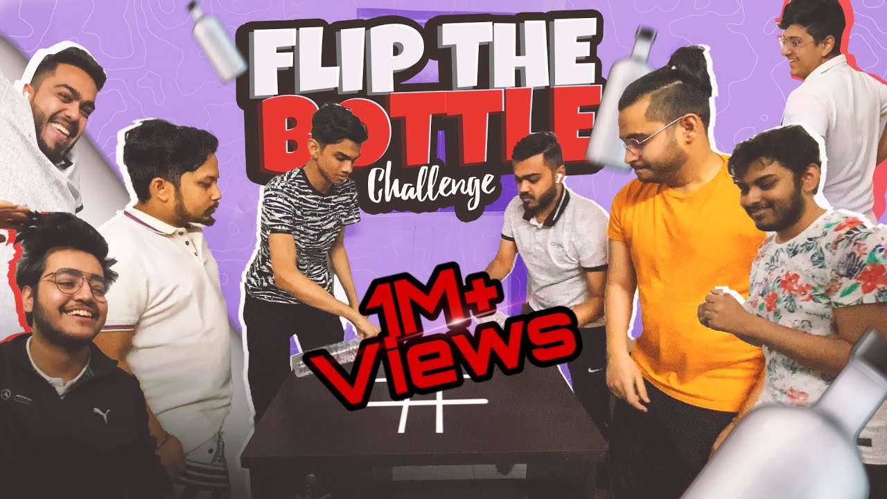 S8ul Flip the Bottle Challenge with a Twist - #S8ulContentTrain