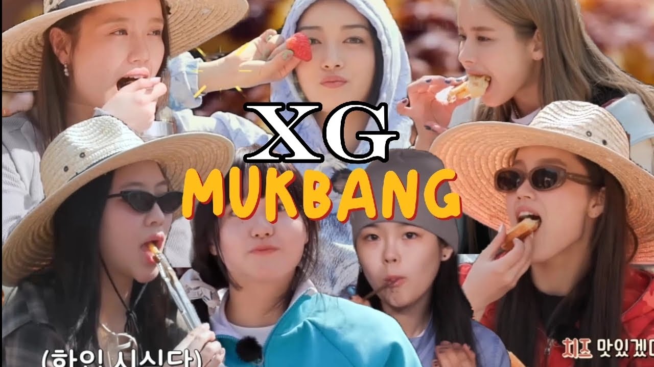 XG MUKBANG | XG EATING MOMENTS