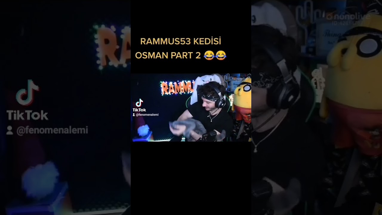 RAMMUS53 KEDİSİ OSMAN PART 2 #rammus53 #komikanlar