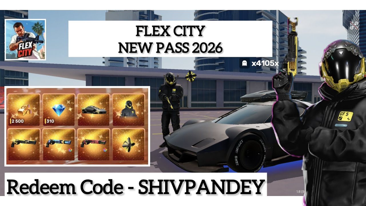 NEW Flex City Update! 🚗 New City Pass & Car Review (Full Showcase)