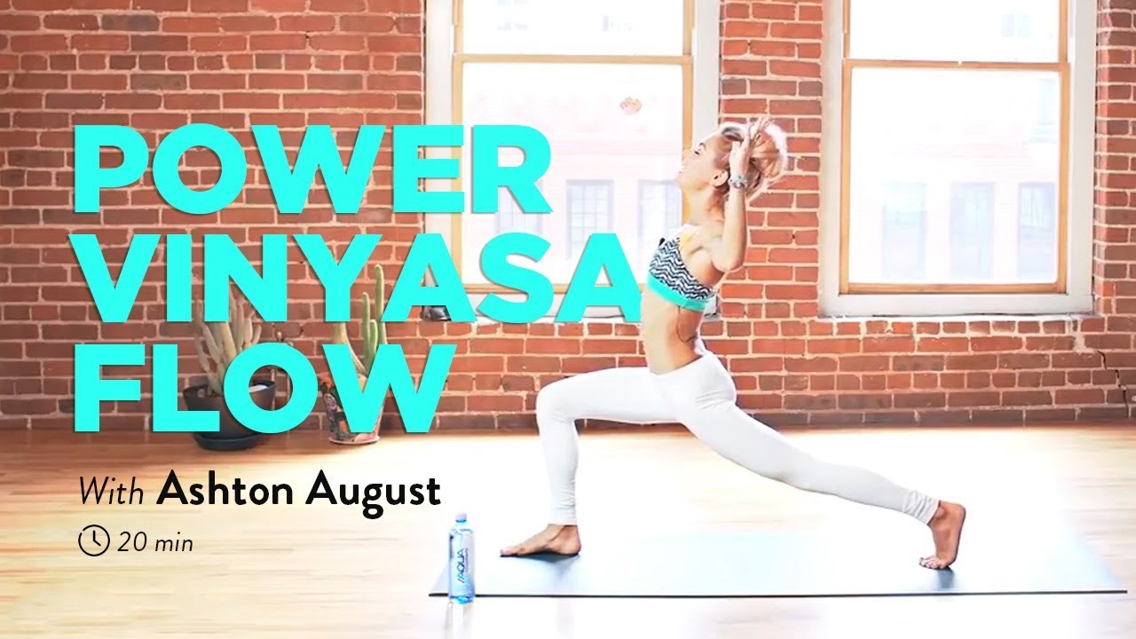 20-МИНУТНЫЙ КЛАСС ЙОГИ 💪 Занятия по йоге Power Vinyasa Flow с Эштоном Августом