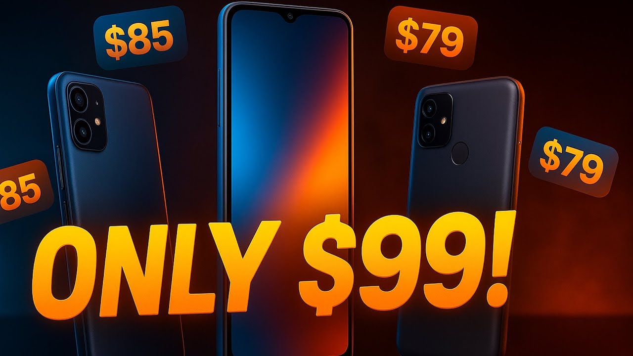 Top 5 Smartphones Under $100 (2025) 🔥 You Won’t Believe #1! 😱 Best Budget Phones!
