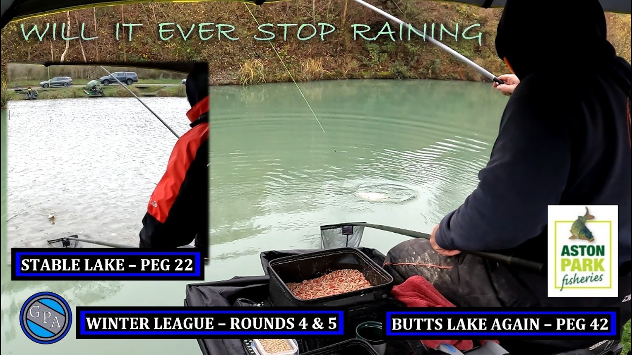 Aston Park Fisheries Winter League - Rd4 Butts - Rd5 Stable.