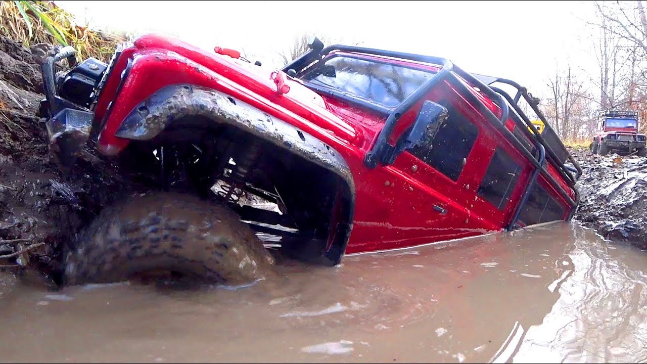 RC Trucks MUD Racing 4x4 — Traxxas TRX4, Axial SCX10, WlToys 10428 — RC Extreme Pictures