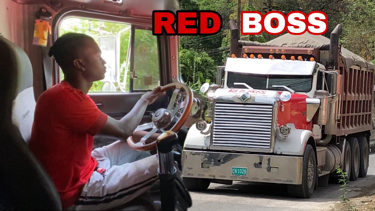 Shaqo⁩ custom International 9300 “RED BOSS” #kenworth #peterbilt #truck