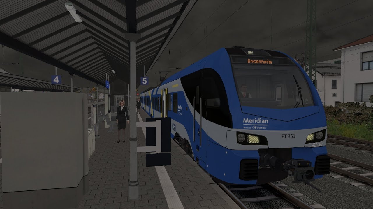 BRB 79543 | Holzkirchen - Rosenheim in Bayern | Train Simulator 2022
