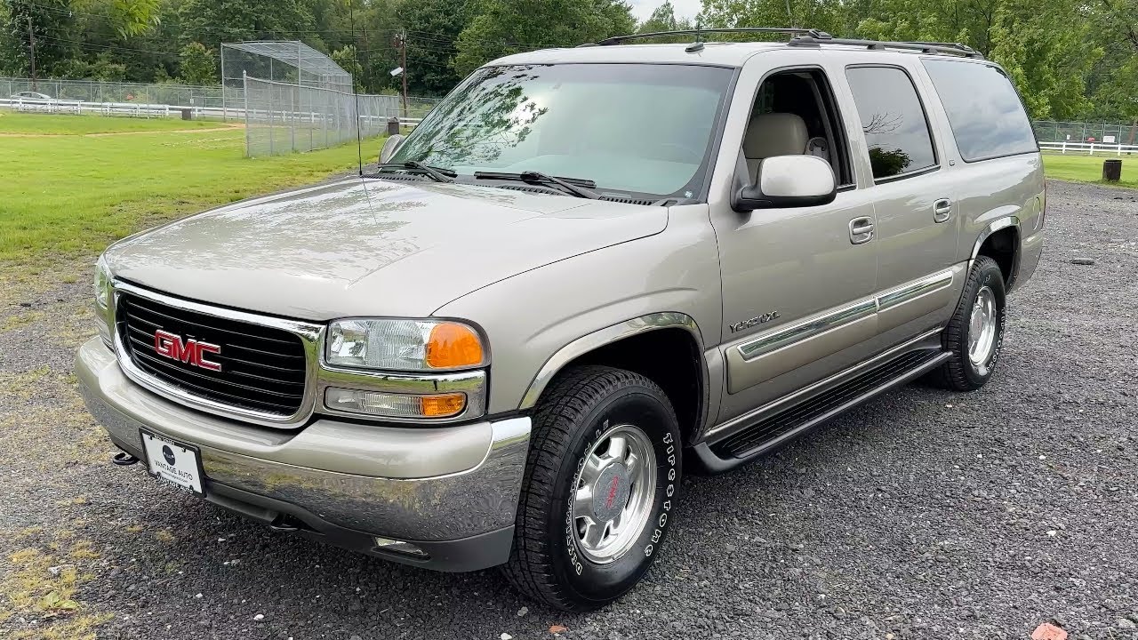 60k mile 2002 GMC Yukon Walk Around and Drive