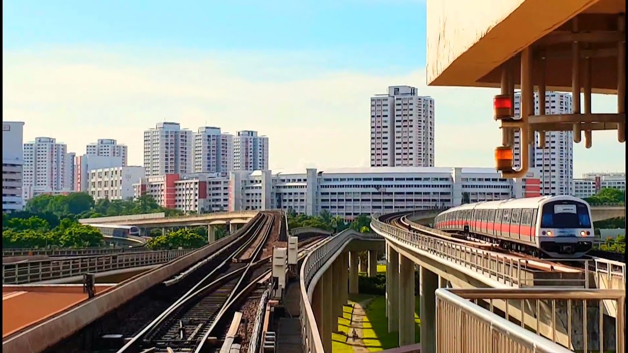 [4K] SMRT East West Line And North South Line Trainspotting At EW24 NS1 Jurong East [Evening Peak]