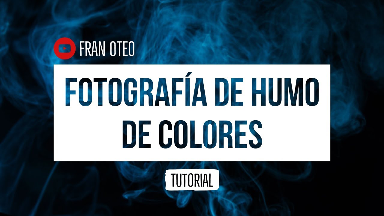 🔥FOTOGRAFIAR HUMO de COLORES como un PRO (con tu móvil o cámara)