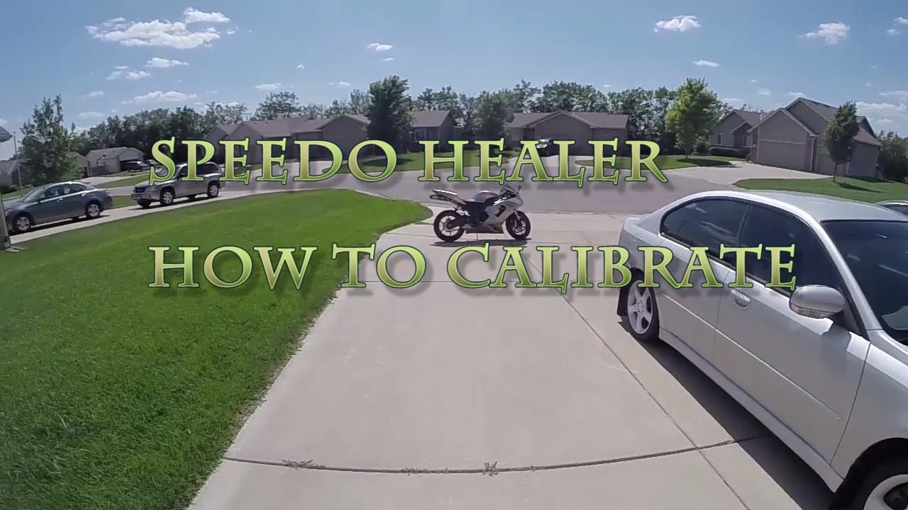 SpeedoHealer calibration using Phone gps