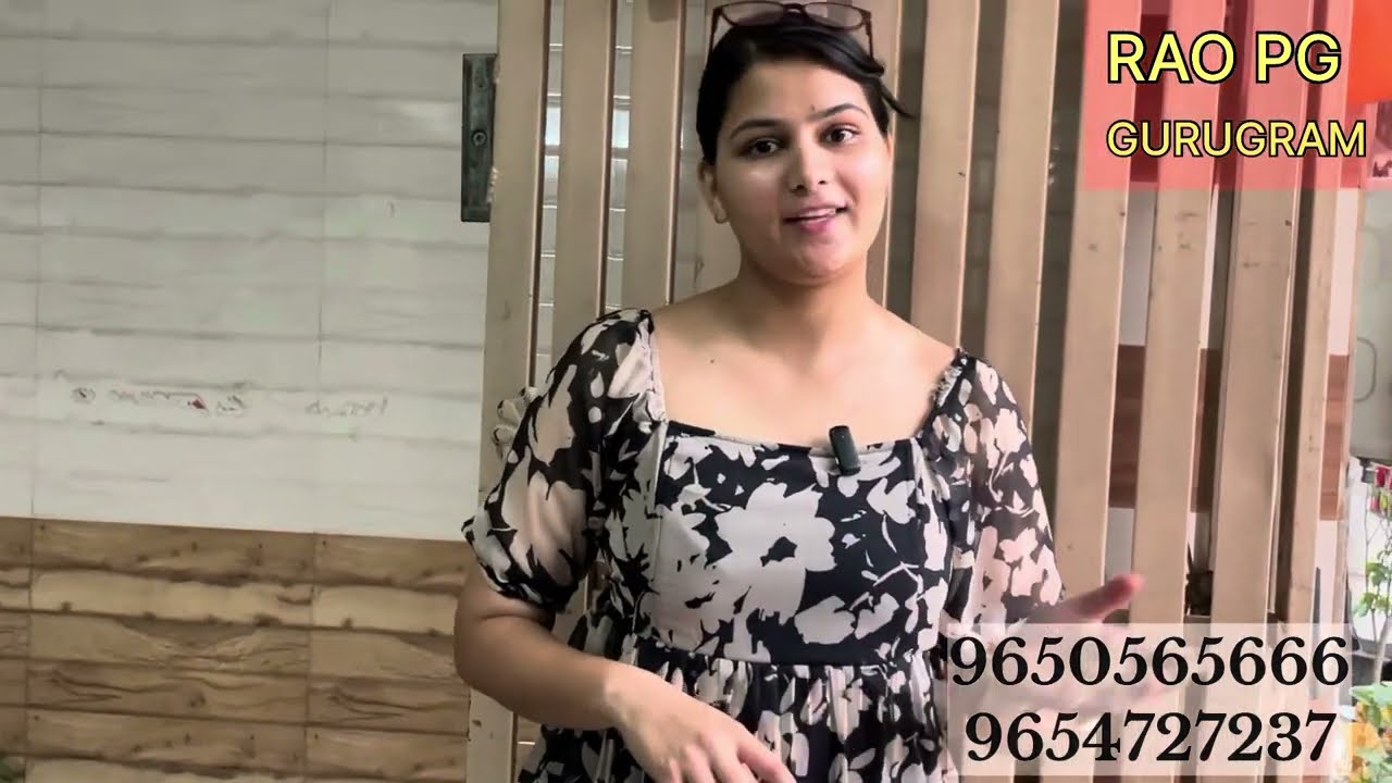 || BEST PG TOUR IN GURGAON || Pg for boys and girls starting rent 5500/- 🌈⭐️ #raopg #trending #video