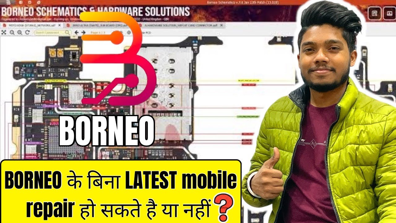 जिसके पास नहीं है💪बोर्नियो वो बेचारा क्या करे 👀| Borneo schematic | mobile repairing course 