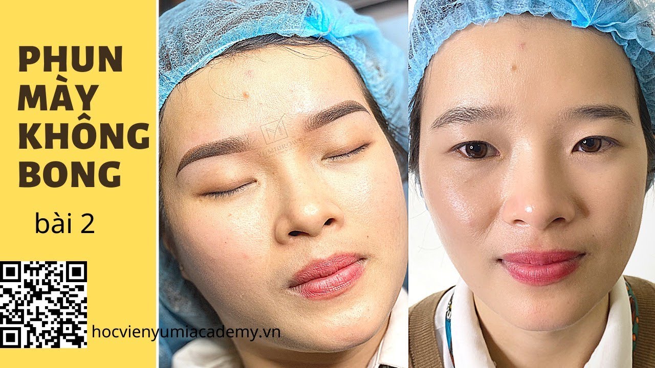 Phun Mày Tạo Hạt Không Bong - Học Phun Xăm Thẩm Mỹ | Bài 2