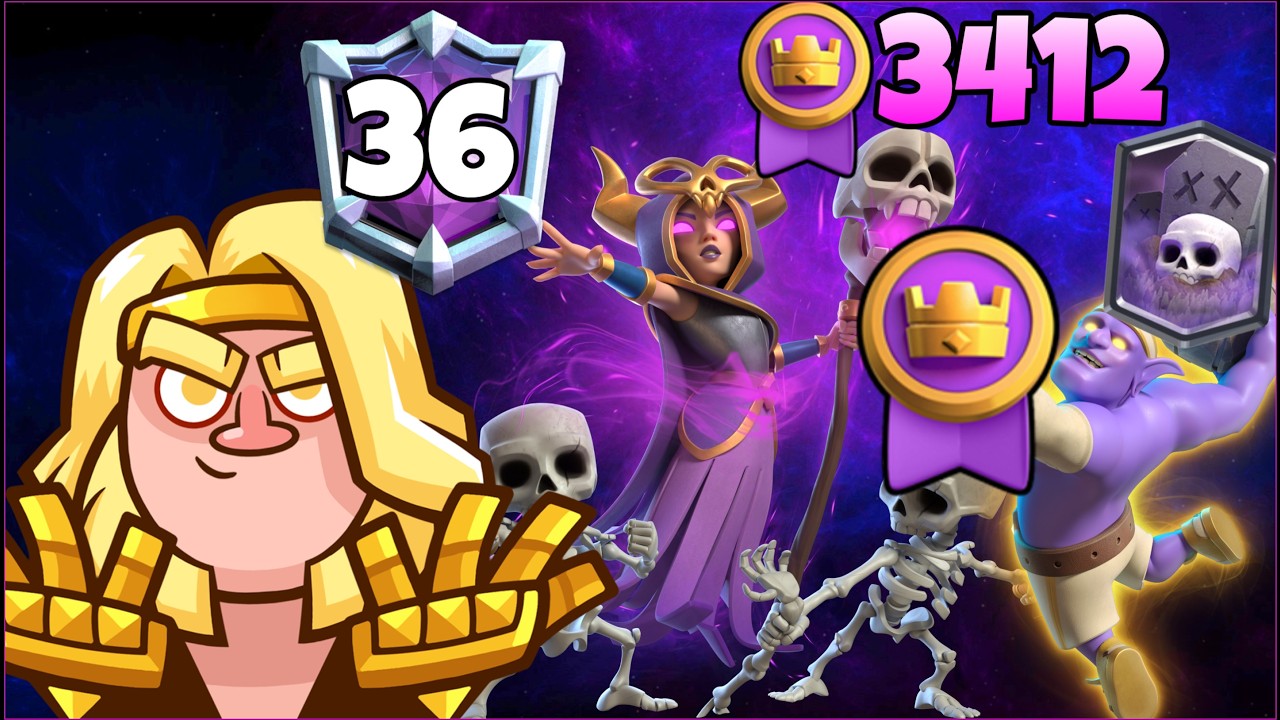3412🥇 with Giant Graveyard Deck.!