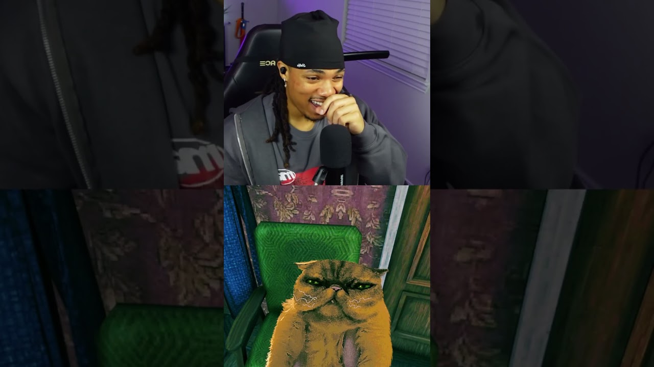 Cute ahh cat 😭#streamer #viralclips #iamra #cute #wholesome #cats #funny #hilarious #explore #fyp