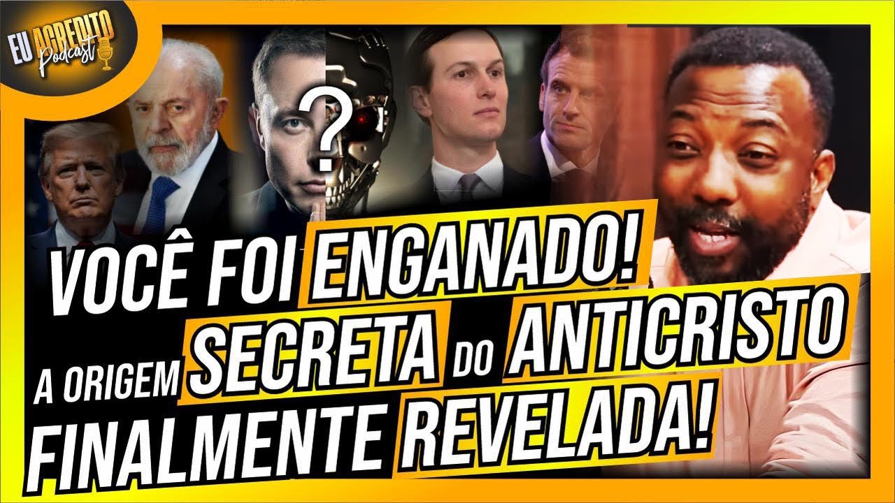 PASTOR CARLOS EDUARDO FALA SOBRE A ORIGEM DO ANTICRISTO E TRAZ REVELAÇÃO FORTE SOBRE O FIM DO MUNDO