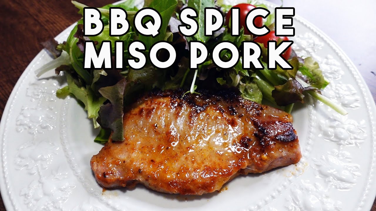 Spice Challenge | Grilled Pork with Miso and BBQ spice