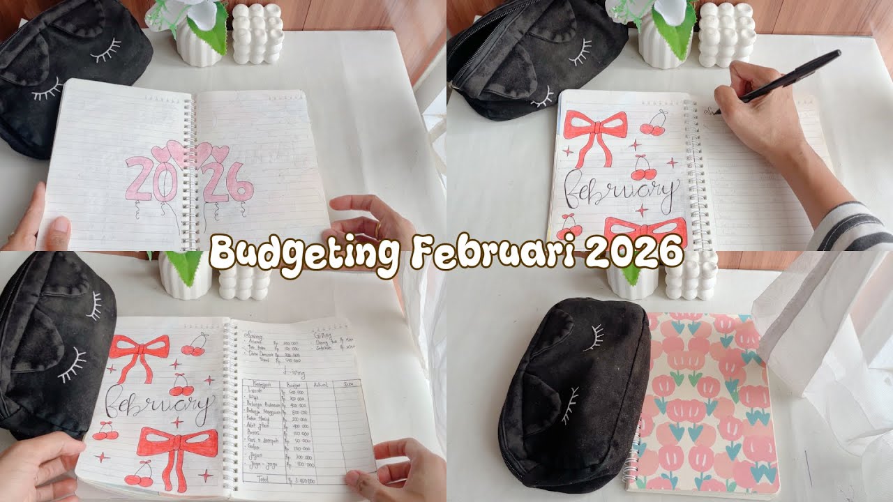 Budget Planner Februari 2026 || Mengatur Keuangan Rumah Tangga 