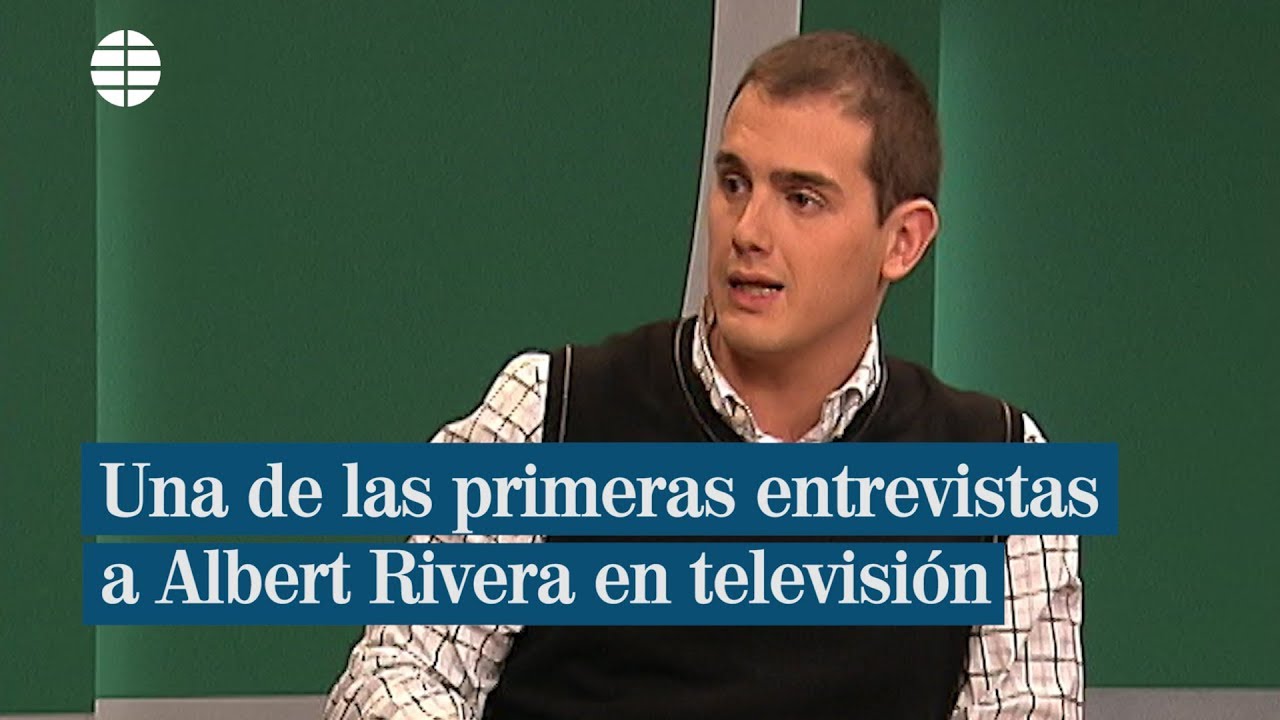 Una de las primeras entrevistas a Albert Rivera en TV