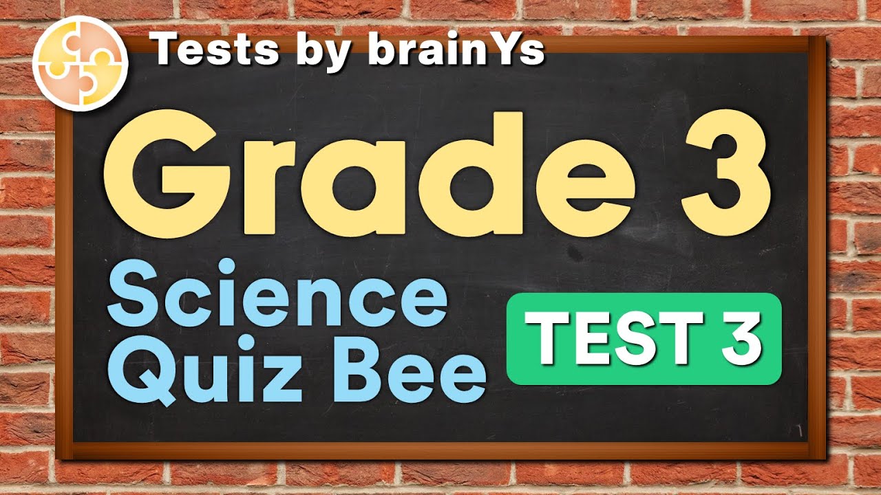 Science Quiz Bee for Grade 3 | Quiz 3 | Quiz by brainYs