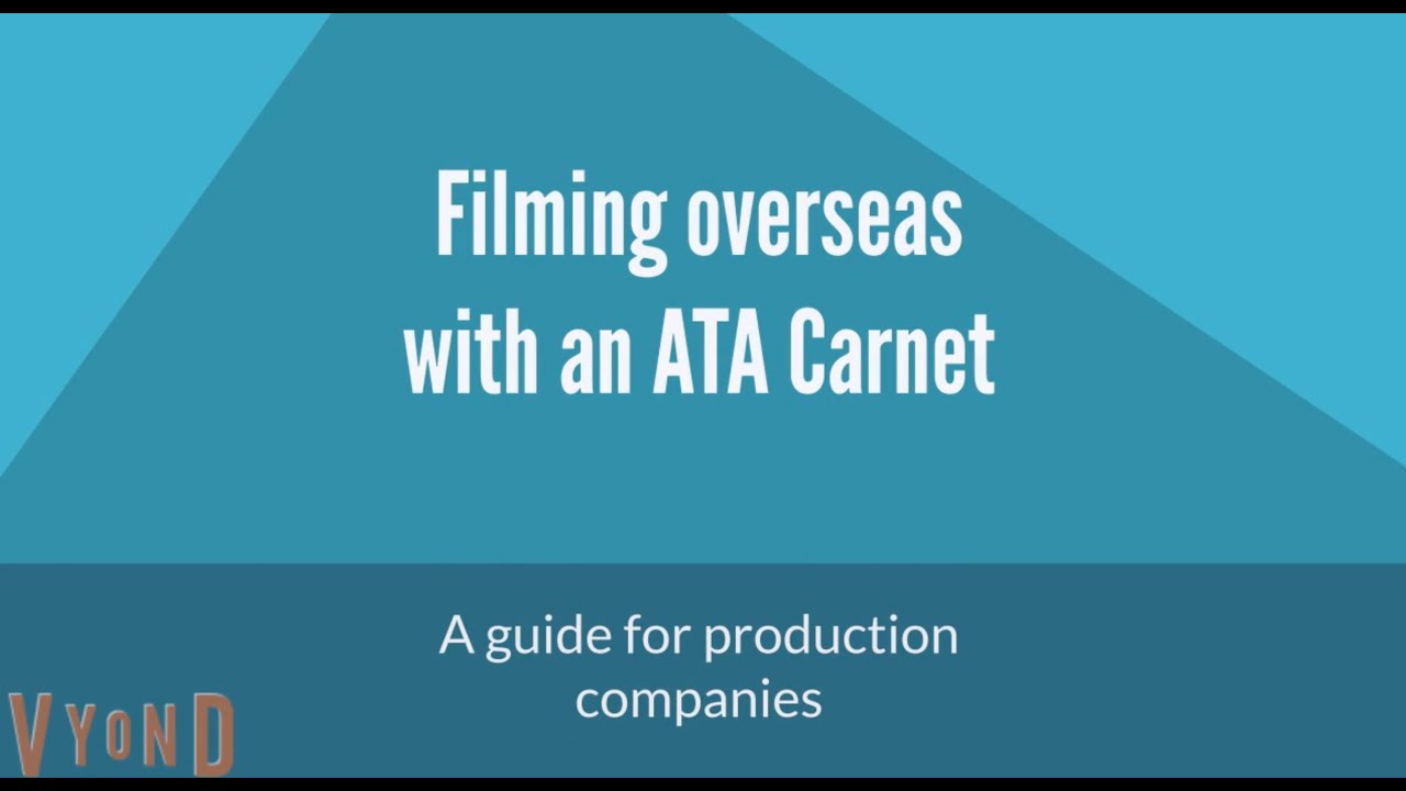 ATA Carnets for film crews