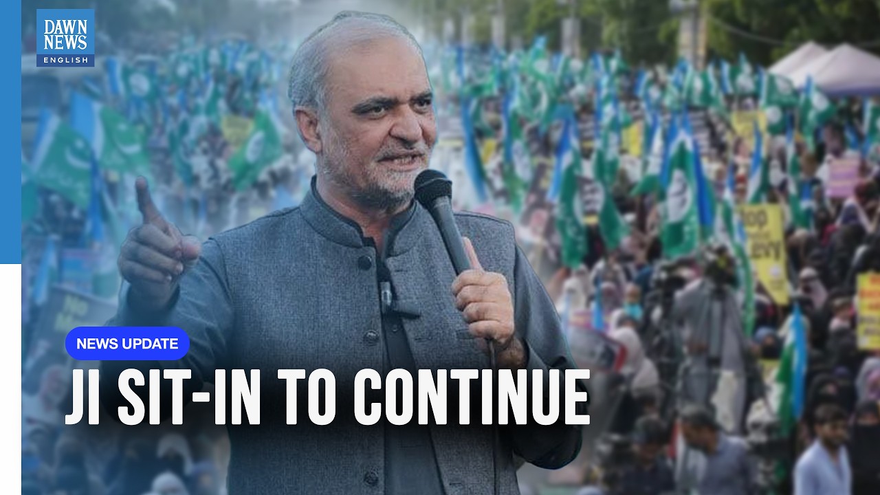 JI Vows to Continue Sit-in Until Petroleum evy Abolished | Dawn News English