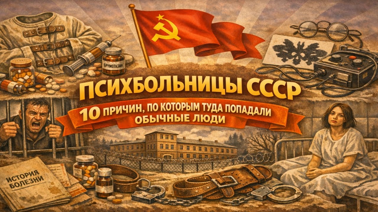 Психушка за инакомыслие. 10 «диагнозов» для здоровых людей в СССР.