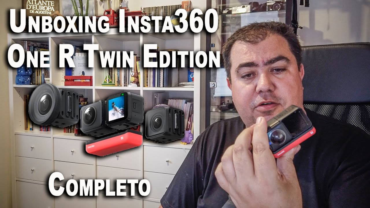 Insta360 One R Twin Edition Unboxing | Primeiras Impressões