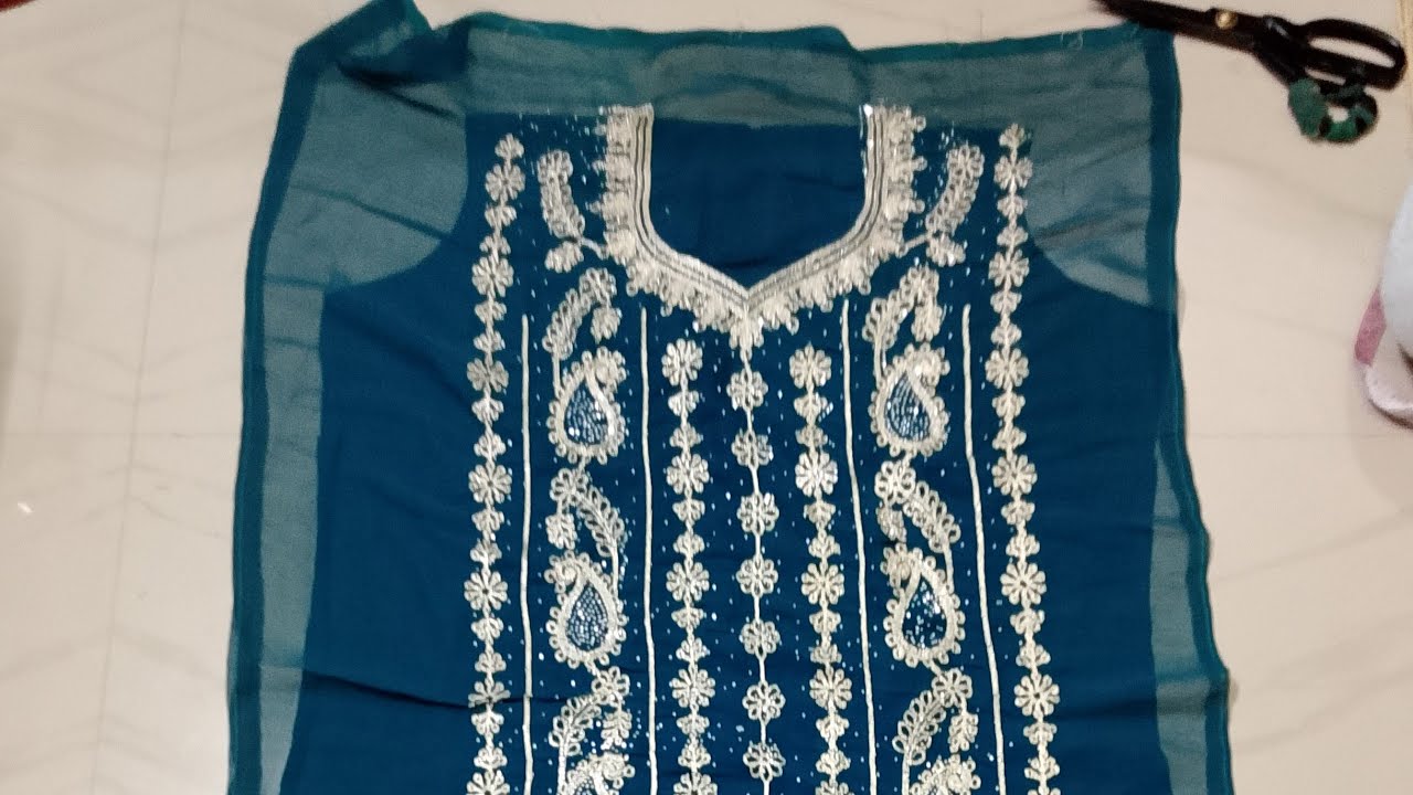 How to cutting a salwar