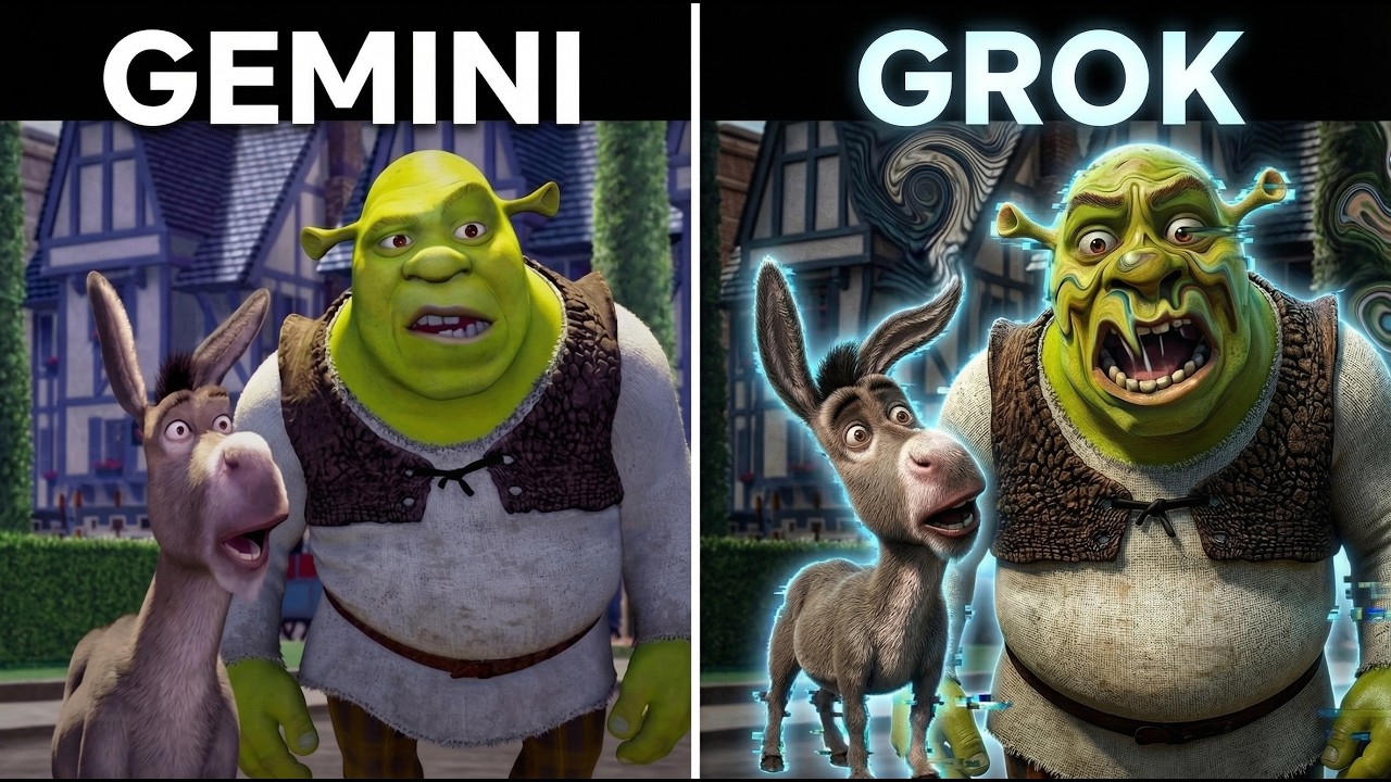 AI Remade Shrek Scenes… The Result Is Insane