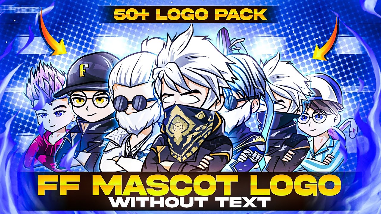 TOP 50+ FREE FIRE MASCOT LOGO PACK || FF MASCOT LOGO PACK 1 || PREMIUM MASCOT LOGO🔥🥵