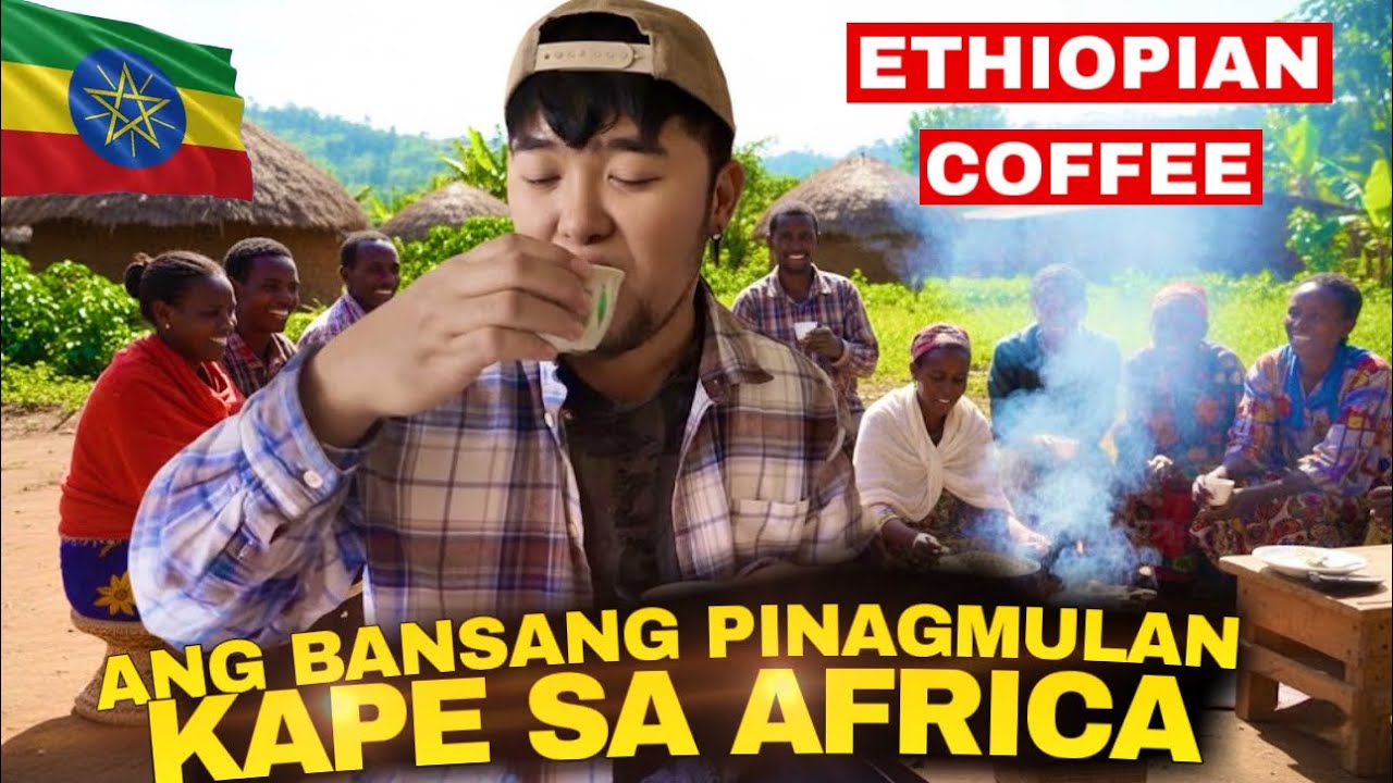 TRYING ETHIOPIAN COFFEE FOR THE FIRST TIME 🇪🇹