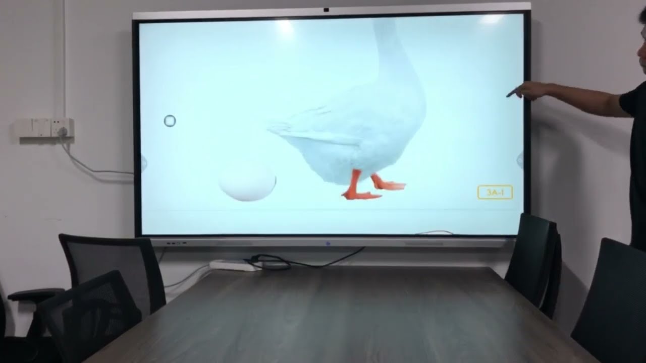 School using Home using interactive whiteboard Open the PDF files etc on the big screen.