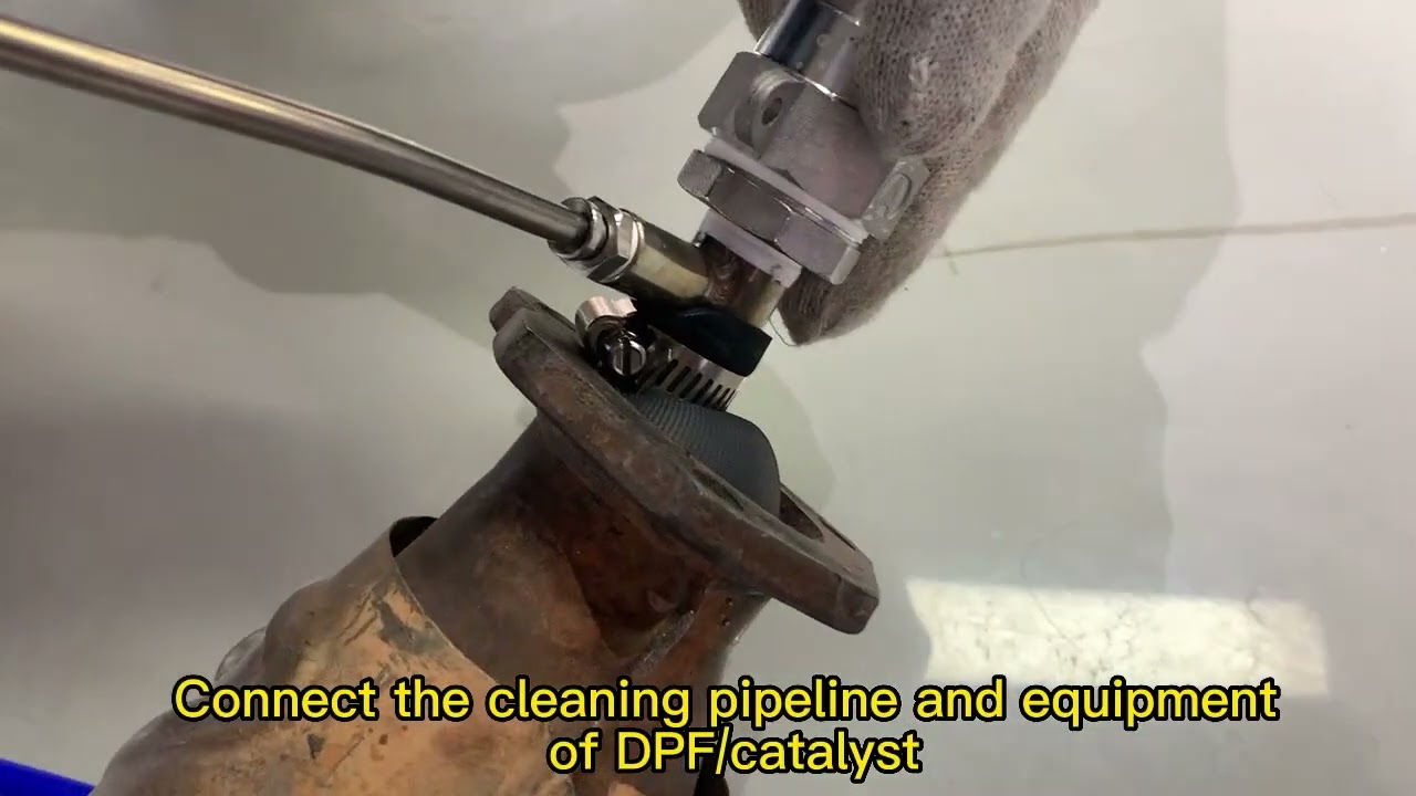Professional SCR/DPF Cleaning Machine Demonstration | Intelligent Operation Step-by-Step
