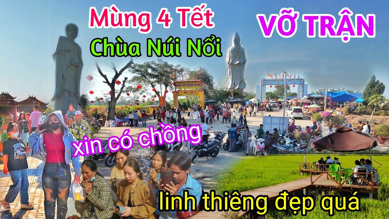 VỠ TRẬN MÙNG 4 TẾT CHÙA NÚI NỔI TÂN CHÂU AN GIANG BIỂN NGƯỜI KÉO VỀ TRẢ LỄ BỐI QUẺ ĐẦU NĂM 2026